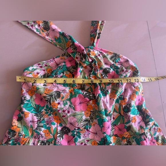 Copper Key Floral Printed
Tiered Halter Dress | Dillard's size small - Picture 12 of 16